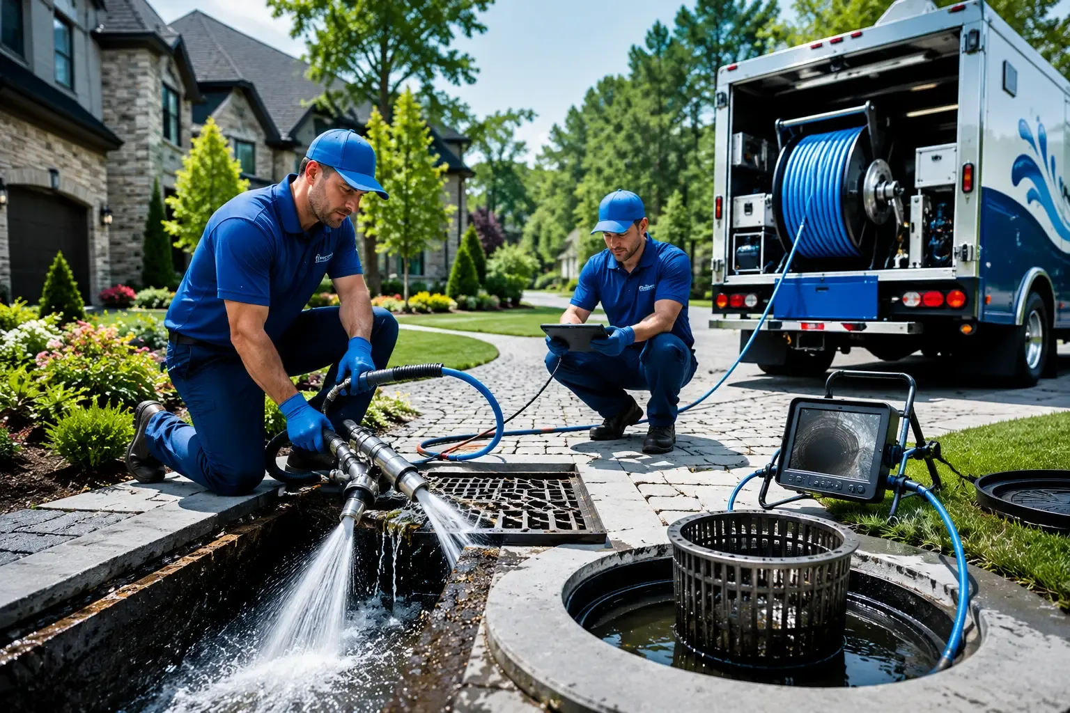 Local outdoor drain cleaning professionals in Rushville, OH