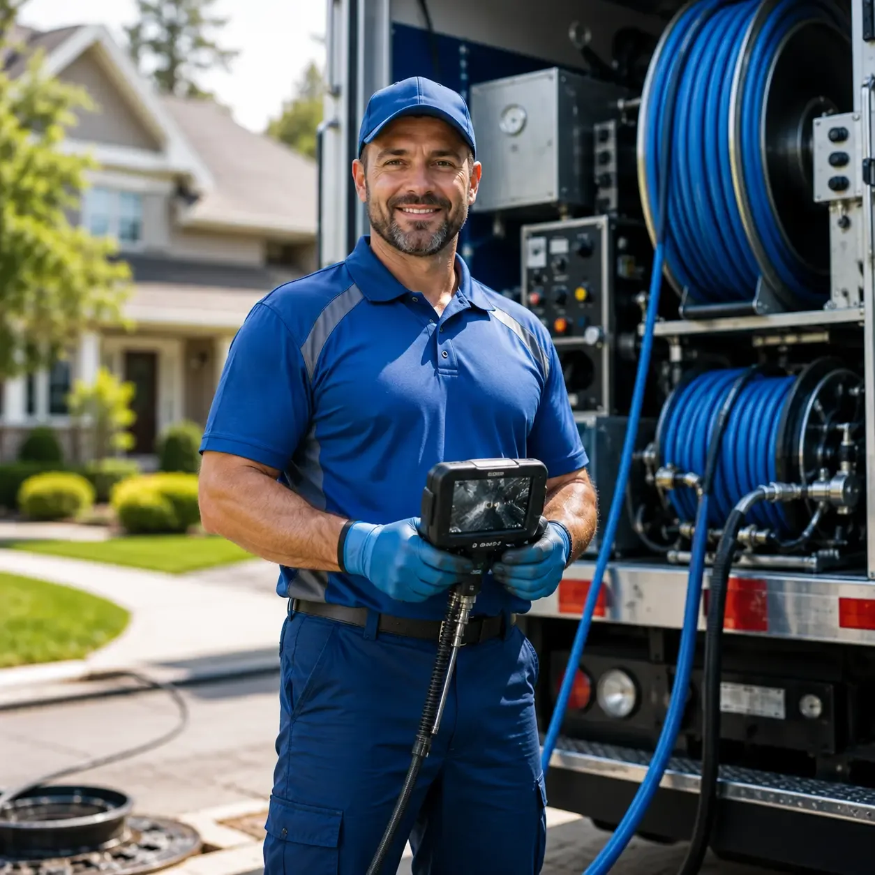 Local outdoor drain cleaning specialists in Rushville, OH